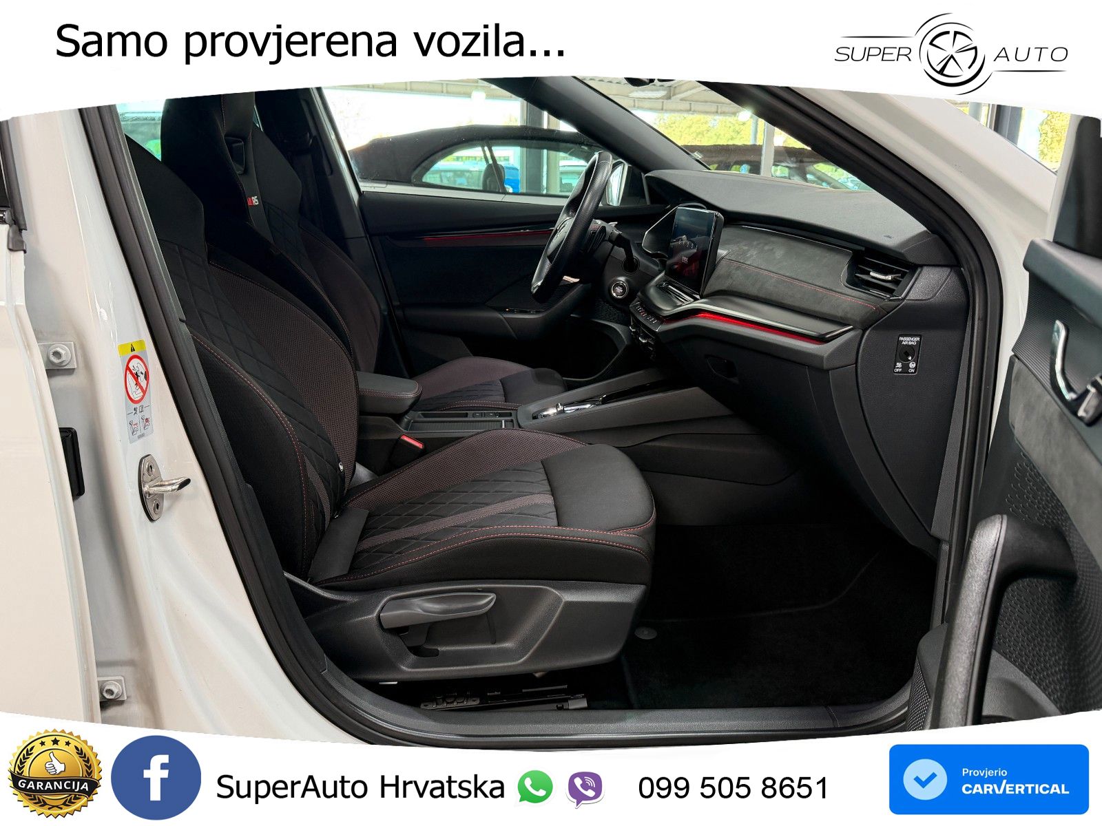 Škoda Octavia Combi RS 2.0 TDI (200 KS) DSG LED+GR SJED+ACC