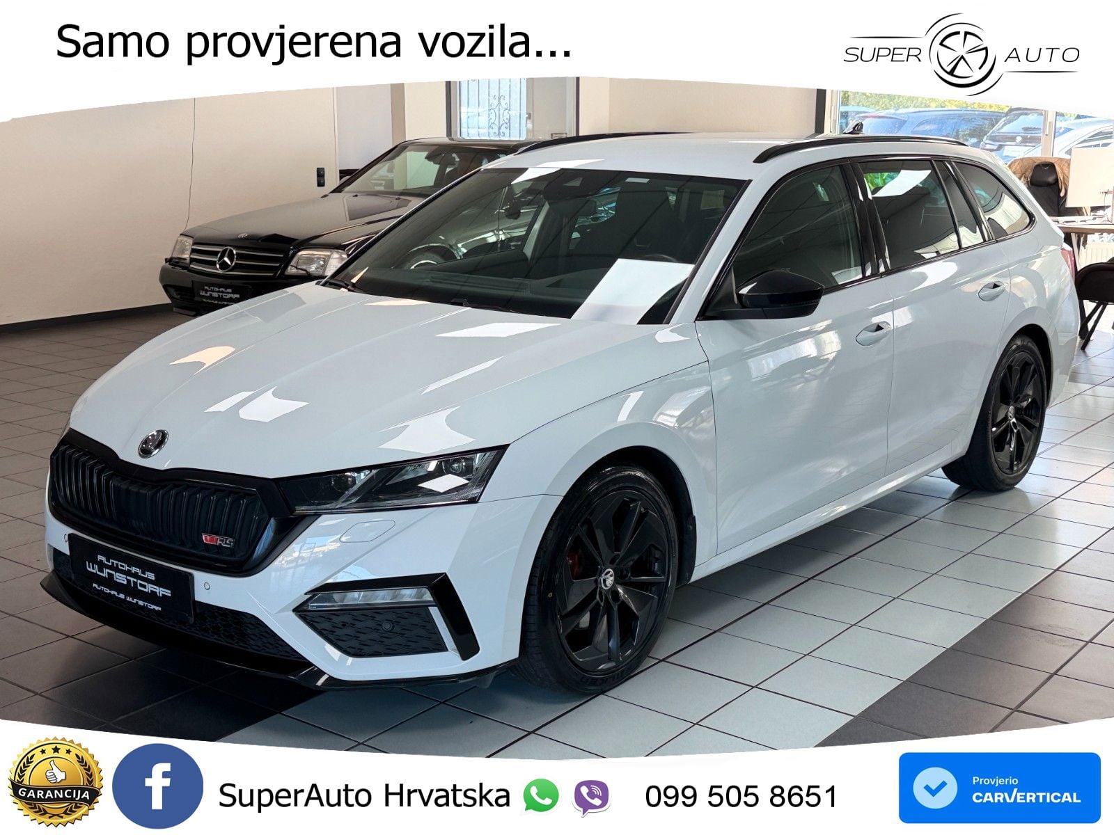 Škoda Octavia Combi RS 2.0 TDI (200 KS) DSG LED+GR SJED+ACC