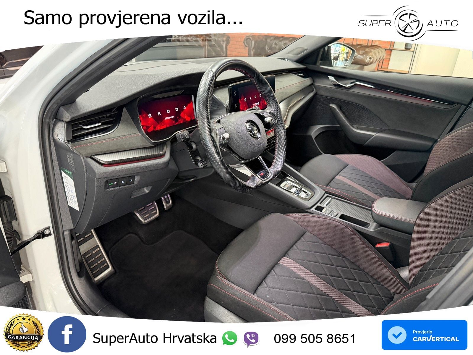 Škoda Octavia Combi RS 2.0 TDI (200 KS) DSG LED+GR SJED+ACC