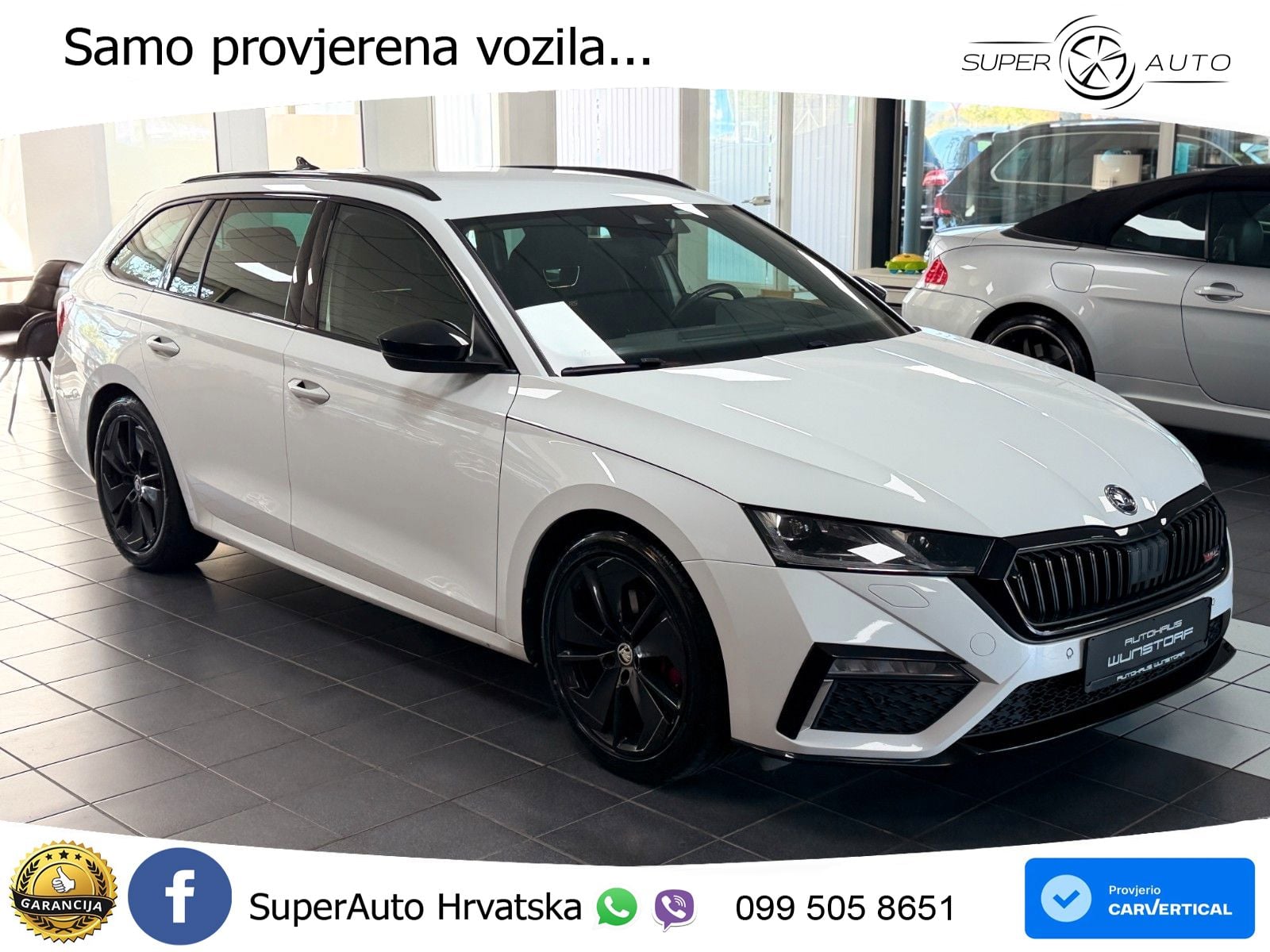 Škoda Octavia Combi RS 2.0 TDI (200 KS) DSG LED+GR SJED+ACC