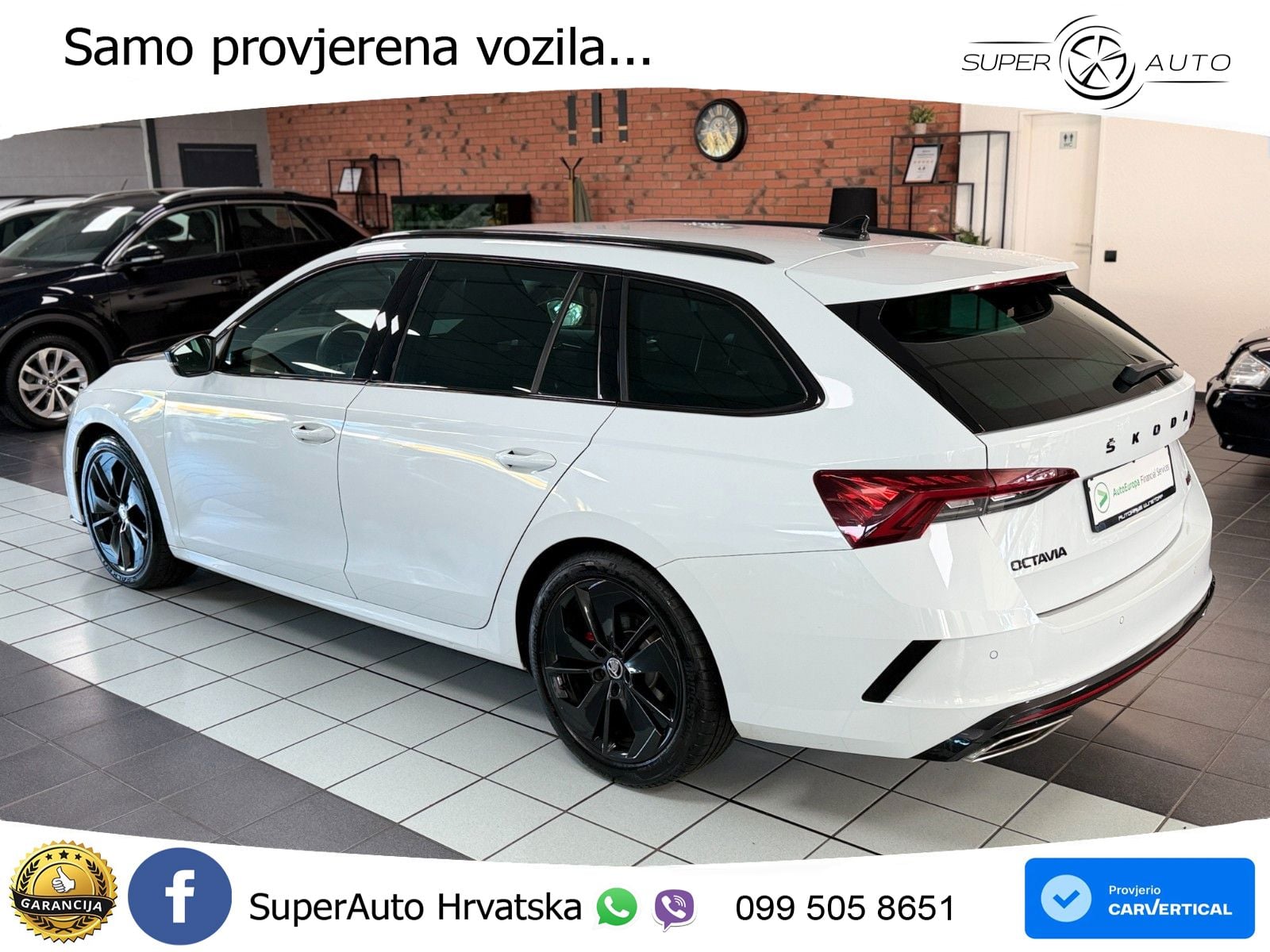 Škoda Octavia Combi RS 2.0 TDI (200 KS) DSG LED+GR SJED+ACC