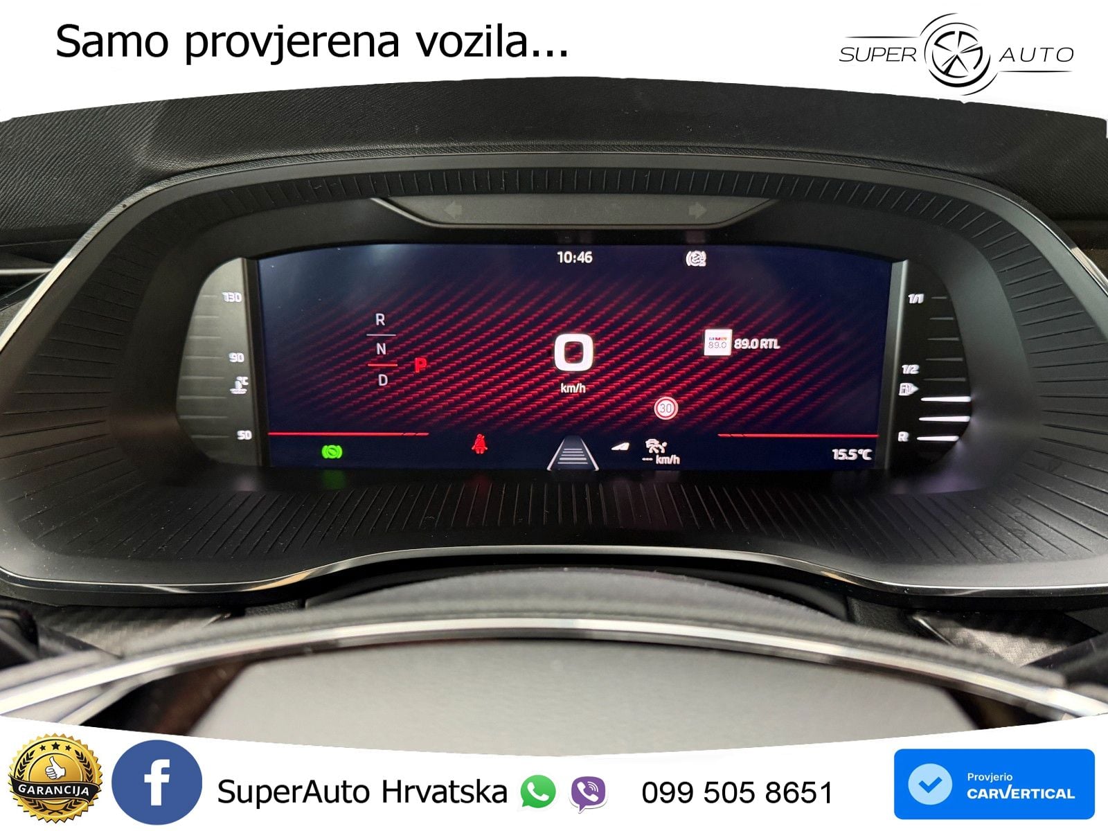 Škoda Octavia Combi RS 2.0 TDI (200 KS) DSG LED+GR SJED+ACC