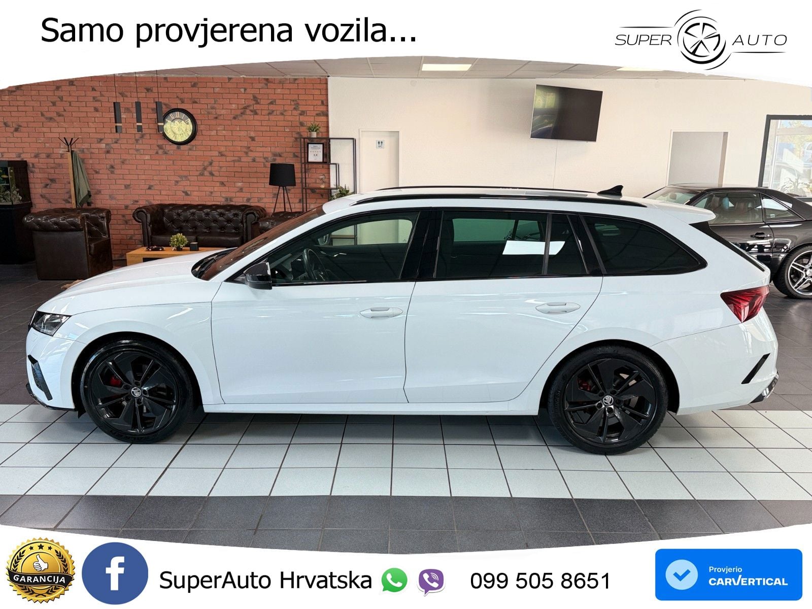 Škoda Octavia Combi RS 2.0 TDI (200 KS) DSG LED+GR SJED+ACC