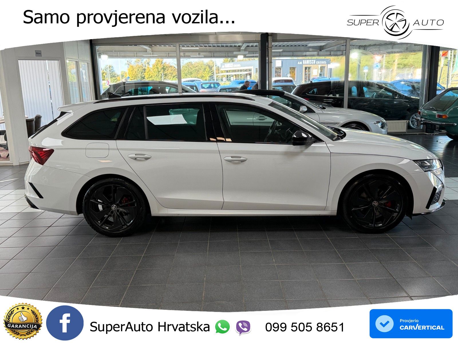 Škoda Octavia Combi RS 2.0 TDI (200 KS) DSG LED+GR SJED+ACC