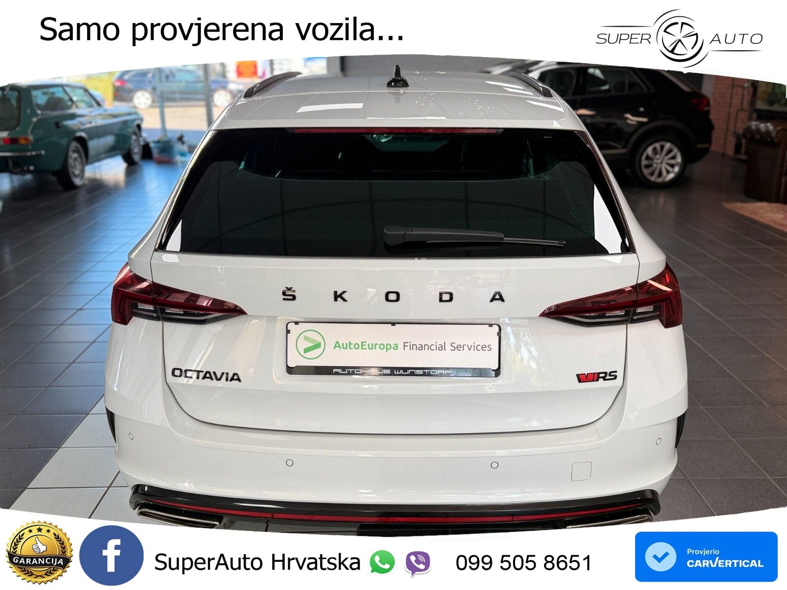 Škoda Octavia Combi RS 2.0 TDI (200 KS) DSG LED+GR SJED+ACC