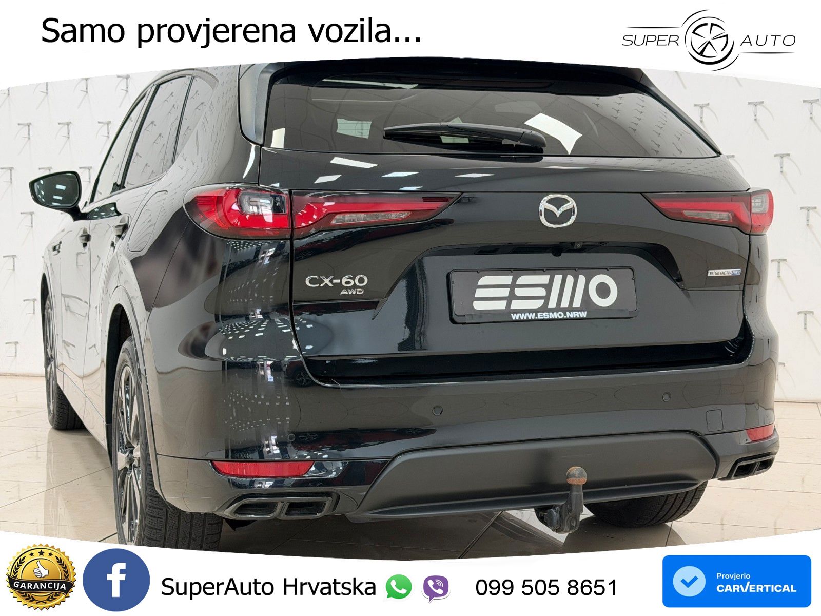 Mazda CX-60 2.5 e-Skyactiv (328 KS) AWD Automatic MATRIX+GR SJED+KAM