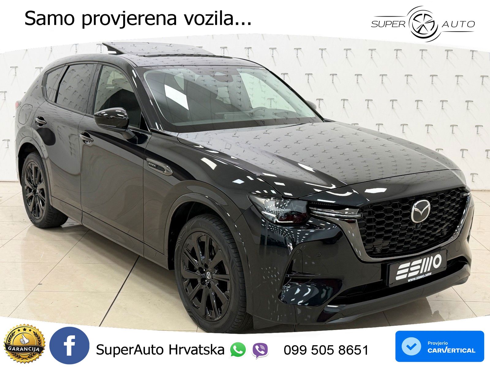 Mazda CX-60 2.5 e-Skyactiv (328 KS) AWD Automatic MATRIX+GR SJED+KAM