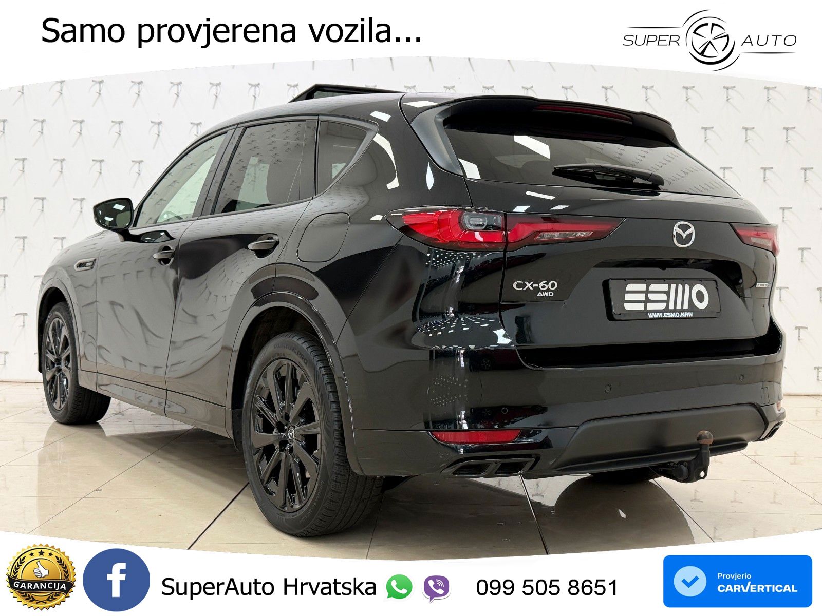Mazda CX-60 2.5 e-Skyactiv (328 KS) AWD Automatic MATRIX+GR SJED+KAM