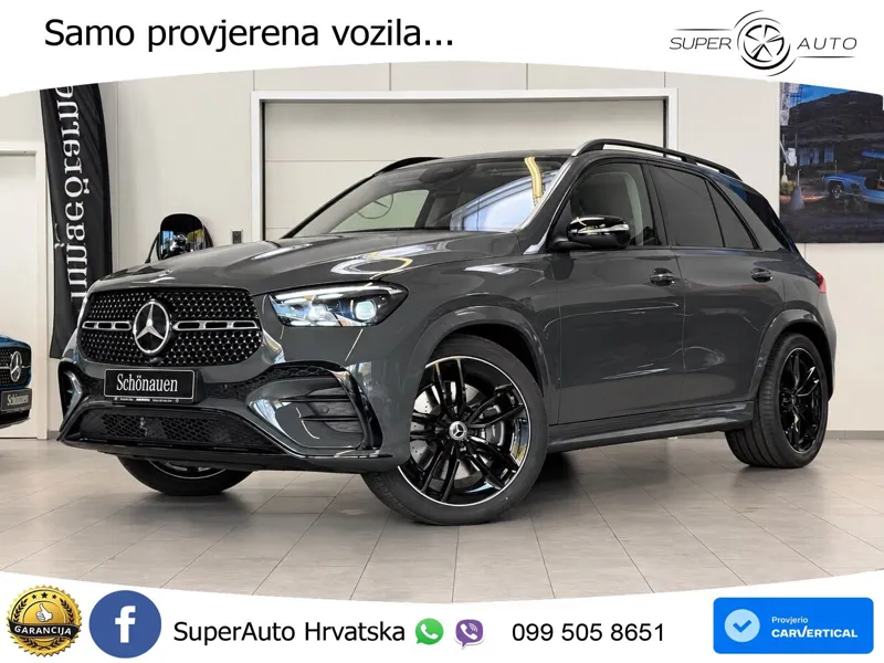 Mercedes GLE 450d (367 KS) EQ Boost 4MATIC 9G-TRONIC Exclusive ACC+HEAD+4xGR SJED+360+PANO
