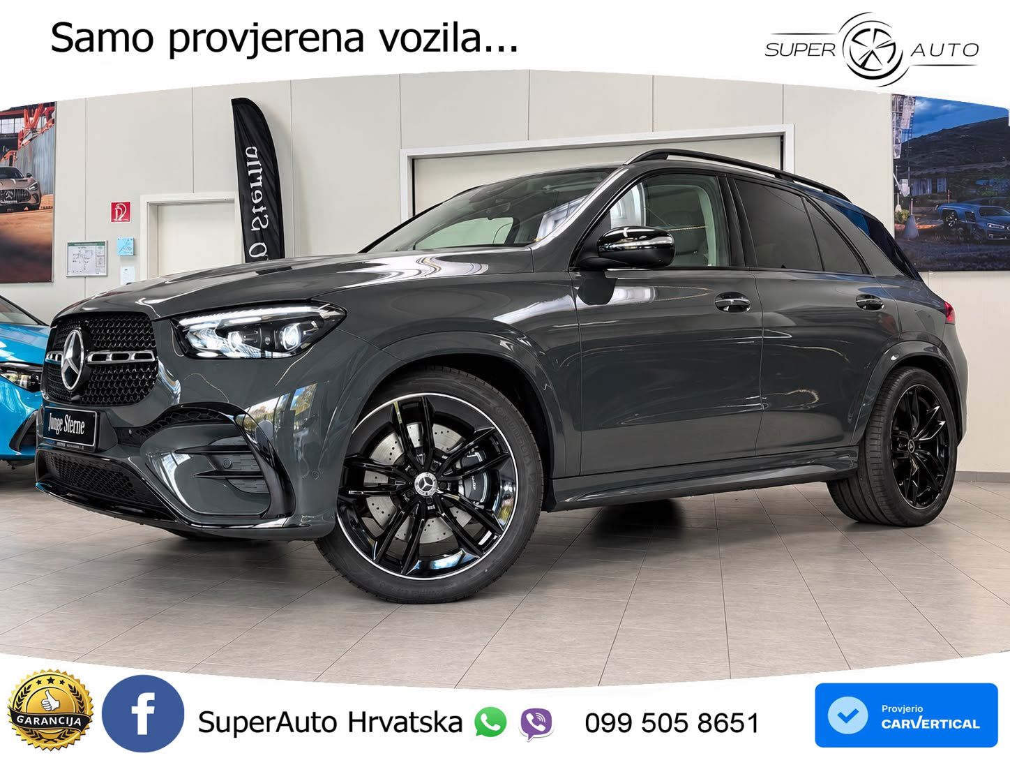 Mercedes GLE 450d (367 KS) EQ Boost 4MATIC 9G-TRONIC Exclusive ACC+HEAD+4xGR SJED+360+PANO