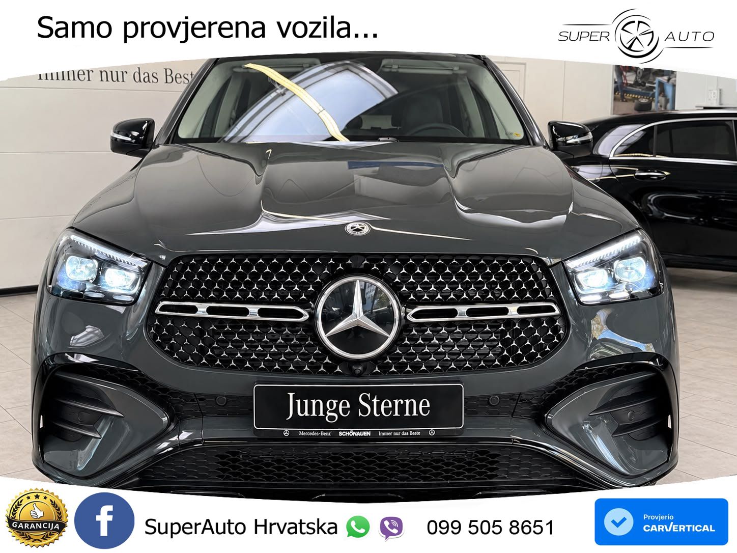 Mercedes GLE 450d (367 KS) EQ Boost 4MATIC 9G-TRONIC Exclusive ACC+HEAD+4xGR SJED+360+PANO