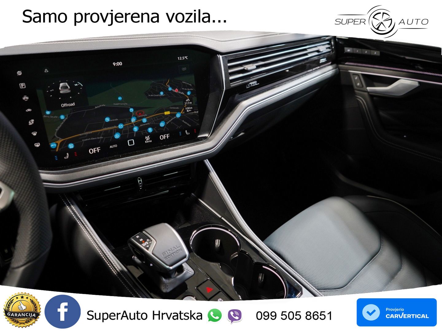 Volkswagen Touareg 3.0 V6 TDI (286 KS) 4MOTION Tiptronic ZRAČNI+ACC+GR SJED+KAM+PANO
