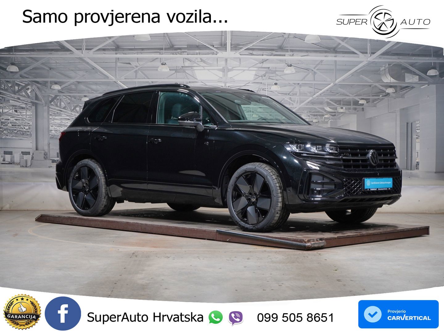Volkswagen Touareg 3.0 V6 TDI (286 KS) 4MOTION Tiptronic ZRAČNI+ACC+GR SJED+KAM+PANO