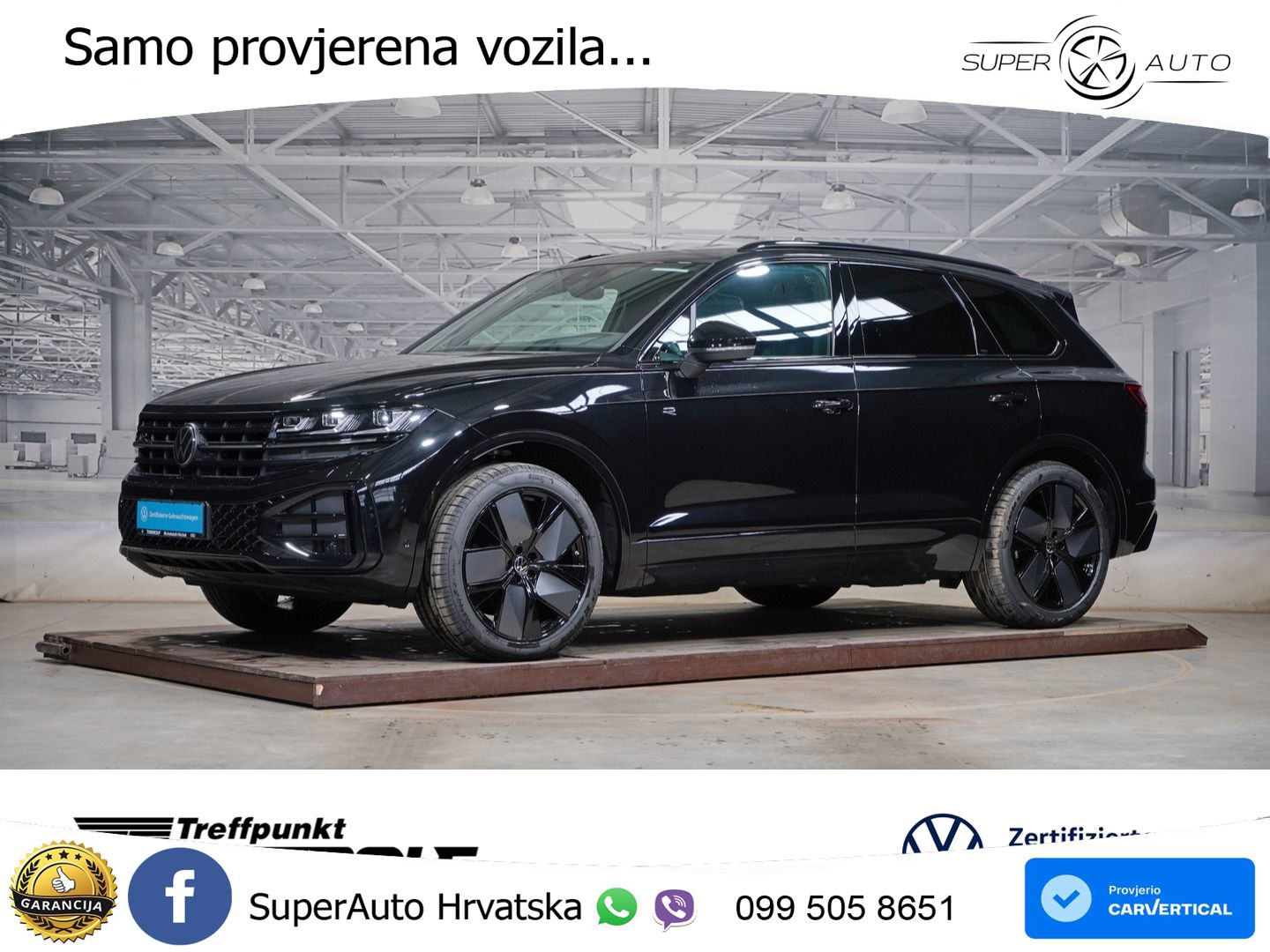 Volkswagen Touareg 3.0 V6 TDI (286 KS) 4MOTION Tiptronic ZRAČNI+ACC+GR SJED+KAM+PANO
