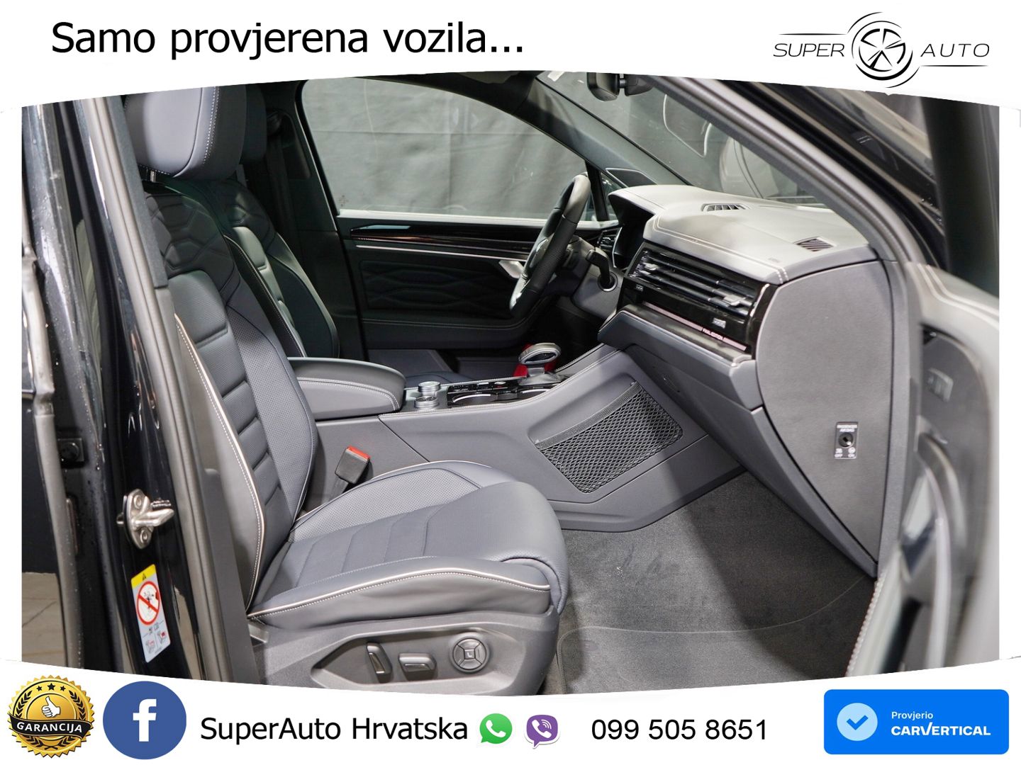 Volkswagen Touareg 3.0 V6 TDI (286 KS) 4MOTION Tiptronic ZRAČNI+ACC+GR SJED+KAM+PANO
