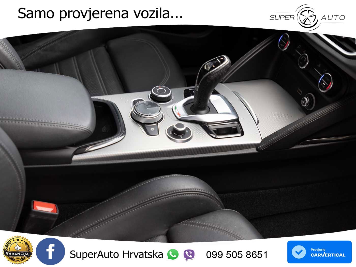 Alfa Romeo Stelvio 2.0 Turbo (280 KS) Q4 Automatic LED+GR SJED+ACC