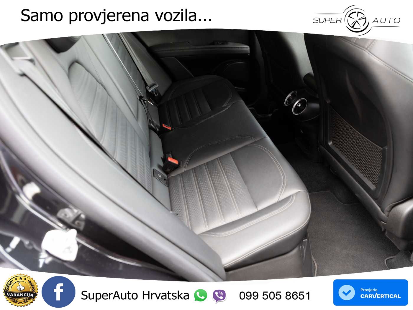 Alfa Romeo Stelvio 2.0 Turbo (280 KS) Q4 Automatic LED+GR SJED+ACC