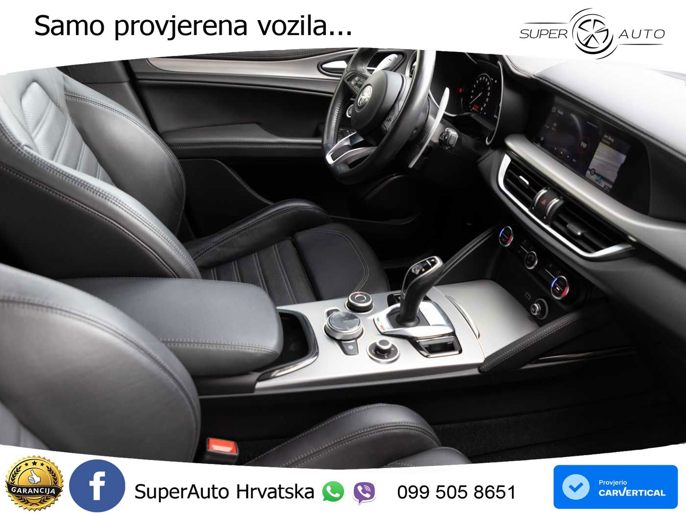 Alfa Romeo Stelvio 2.0 Turbo (280 KS) Q4 Automatic LED+GR SJED+ACC