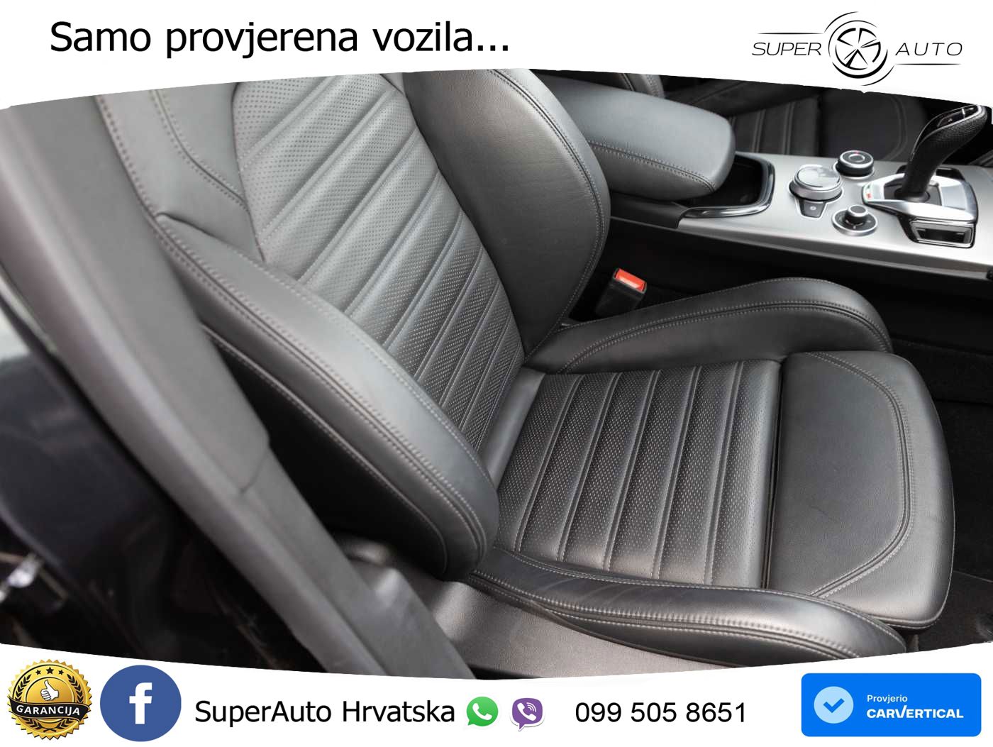 Alfa Romeo Stelvio 2.0 Turbo (280 KS) Q4 Automatic LED+GR SJED+ACC