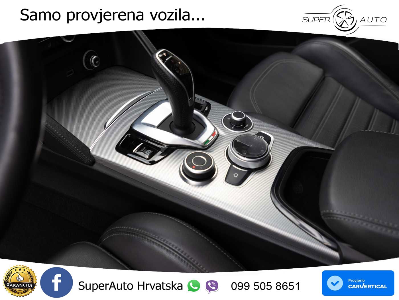 Alfa Romeo Stelvio 2.0 Turbo (280 KS) Q4 Automatic LED+GR SJED+ACC