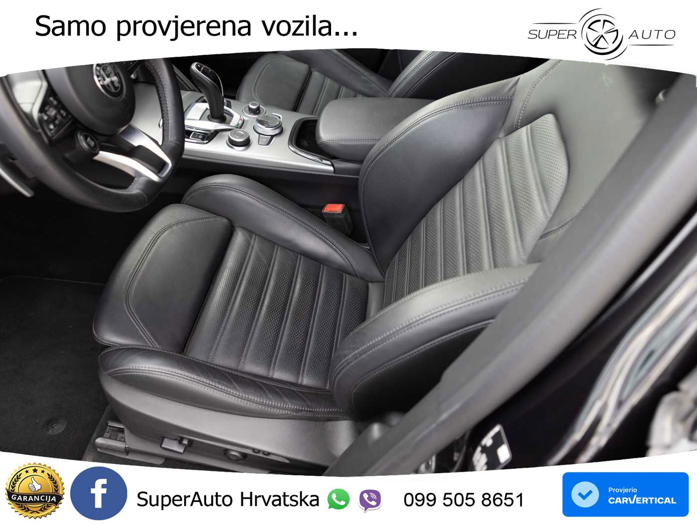 Alfa Romeo Stelvio 2.0 Turbo (280 KS) Q4 Automatic LED+GR SJED+ACC