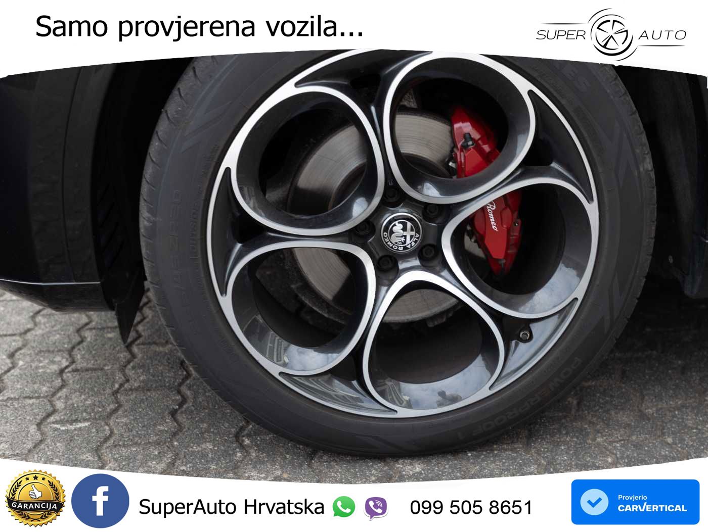 Alfa Romeo Stelvio 2.0 Turbo (280 KS) Q4 Automatic LED+GR SJED+ACC