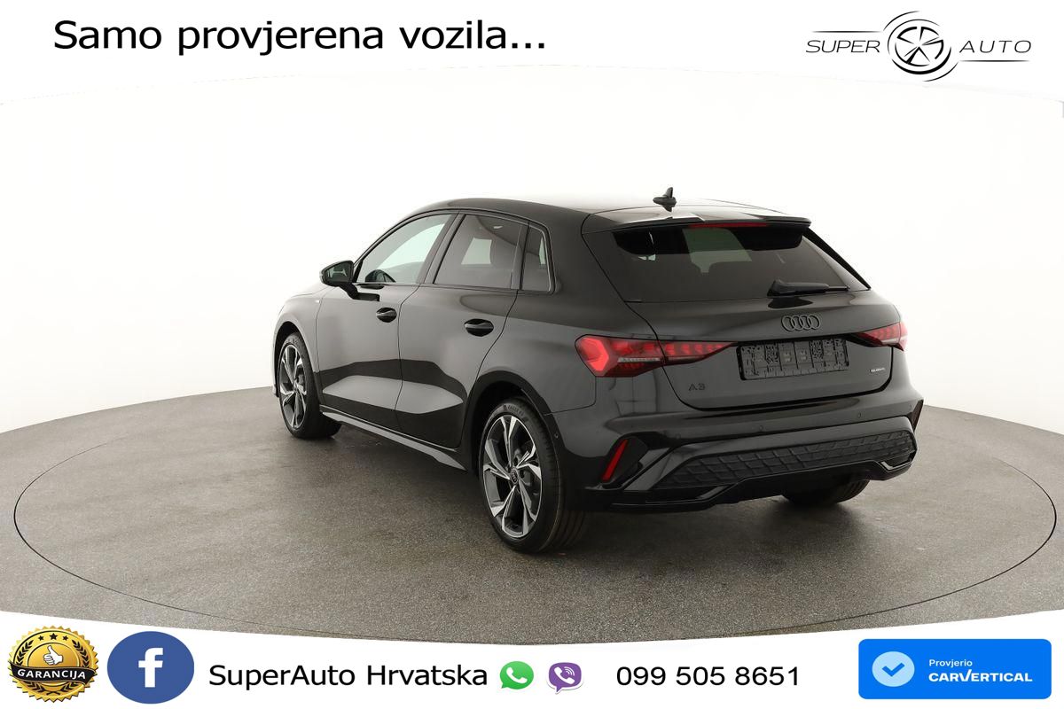 Audi A3 Sportback 40 TFSI (204 KS) quattro S tronic S line
