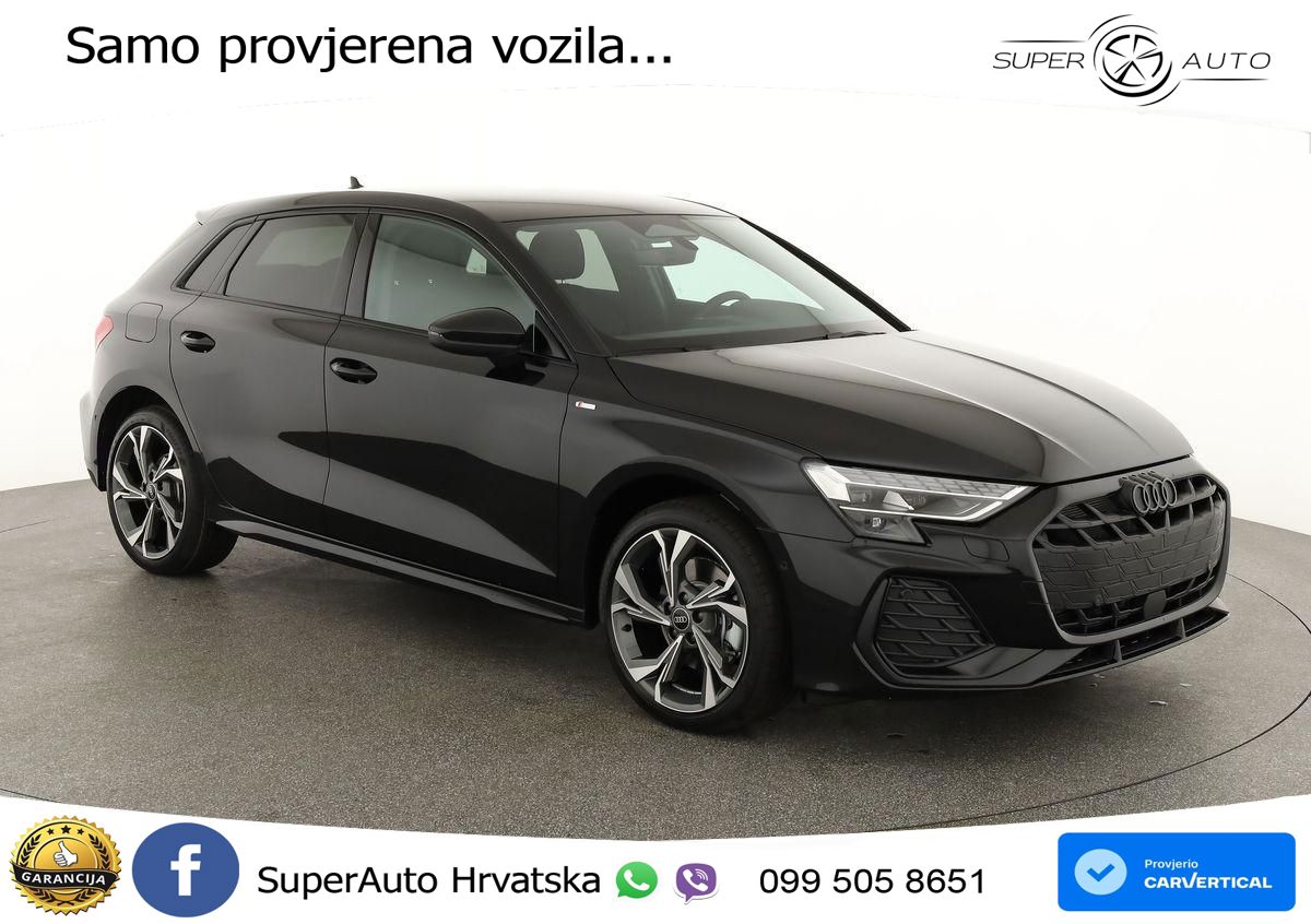 Audi A3 Sportback 40 TFSI (204 KS) quattro S tronic S line