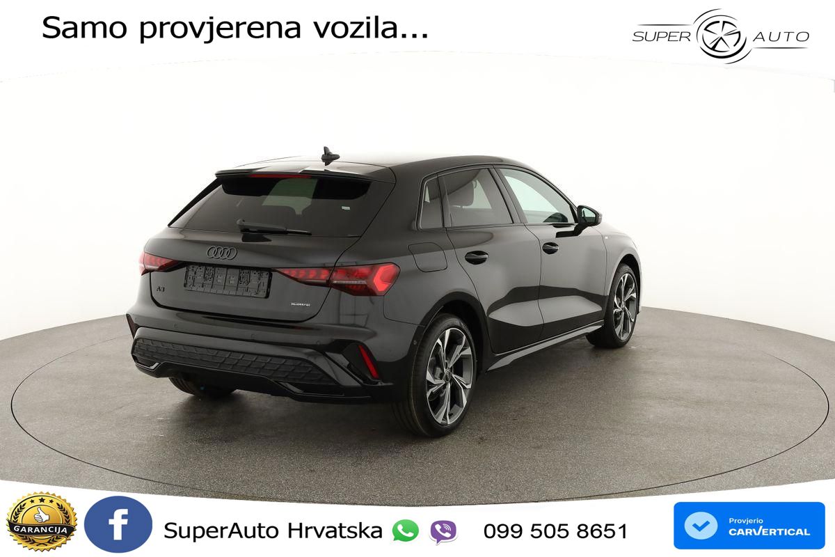 Audi A3 Sportback 40 TFSI (204 KS) quattro S tronic S line