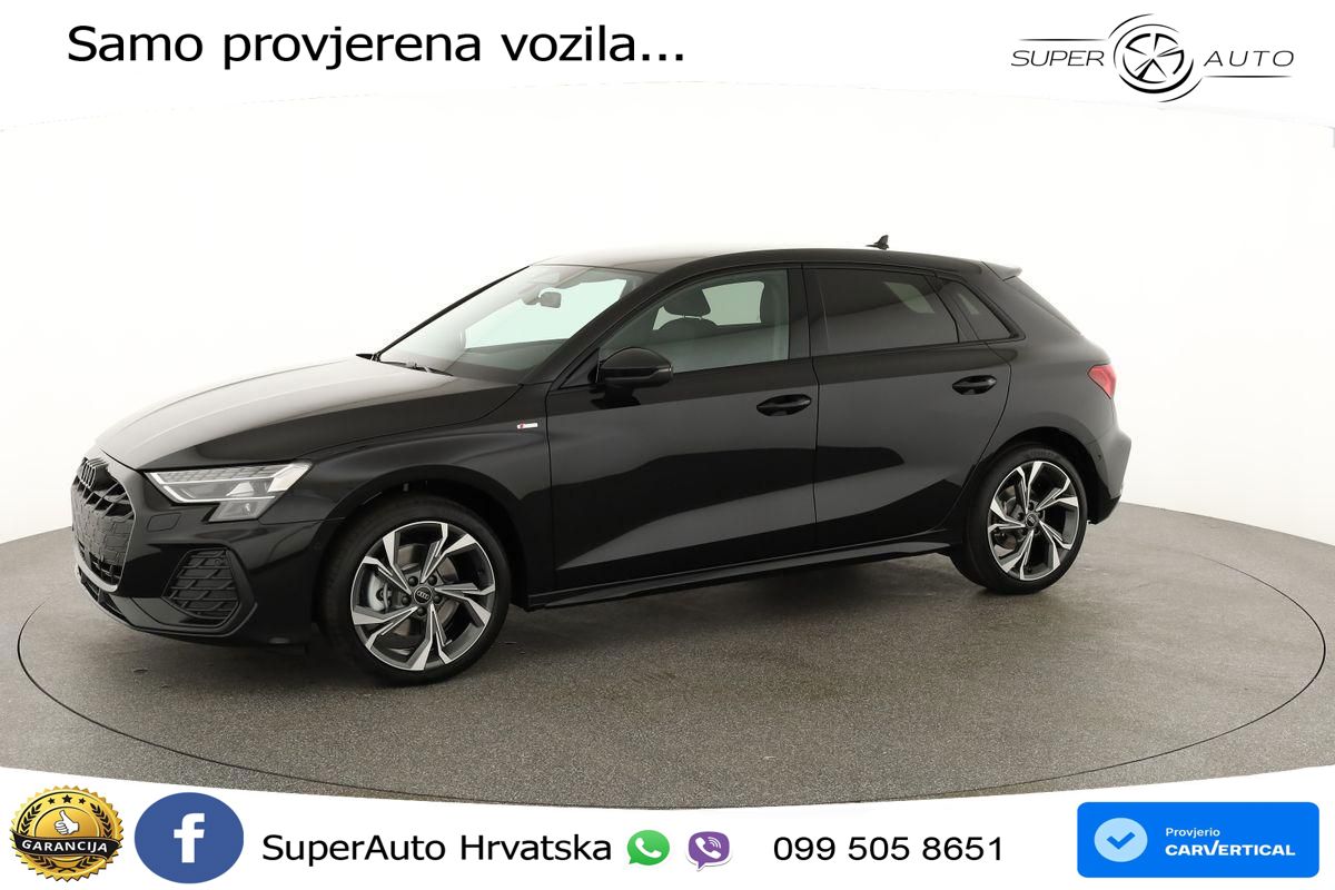 Audi A3 Sportback 40 TFSI (204 KS) quattro S tronic S line