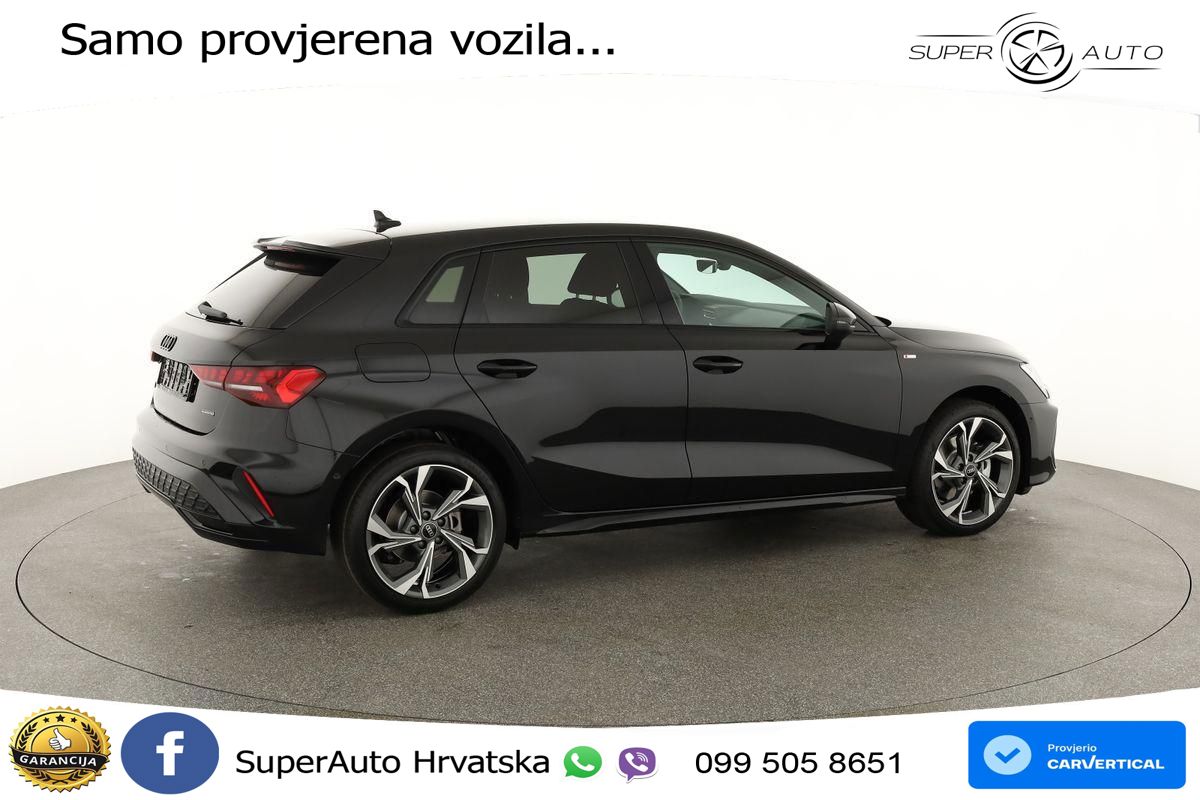 Audi A3 Sportback 40 TFSI (204 KS) quattro S tronic S line