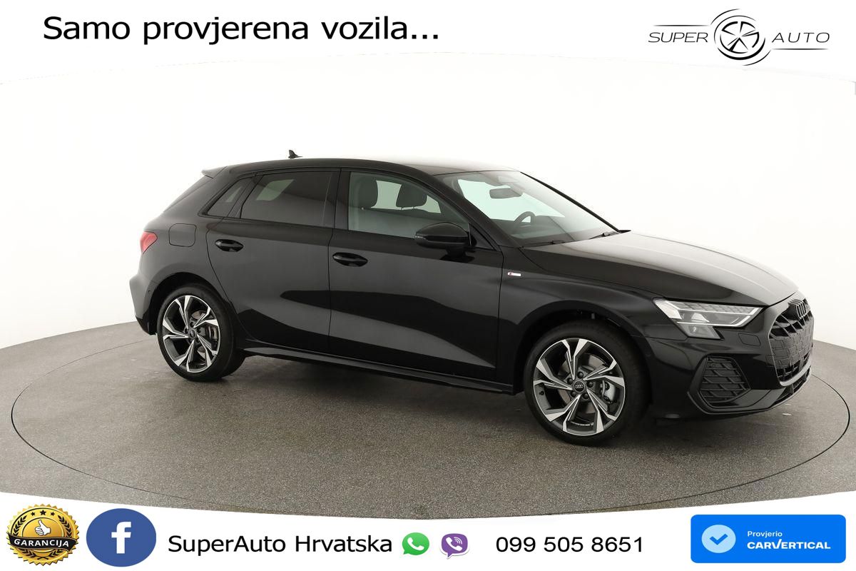 Audi A3 Sportback 40 TFSI (204 KS) quattro S tronic S line
