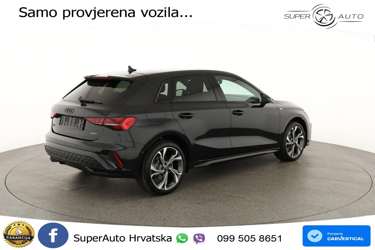 Audi A3 Sportback 40 TFSI (204 KS) quattro S tronic S line