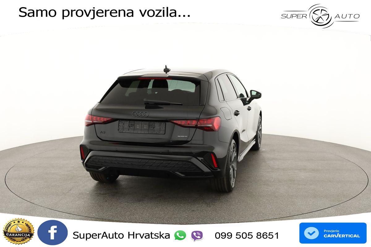 Audi A3 Sportback 40 TFSI (204 KS) quattro S tronic S line
