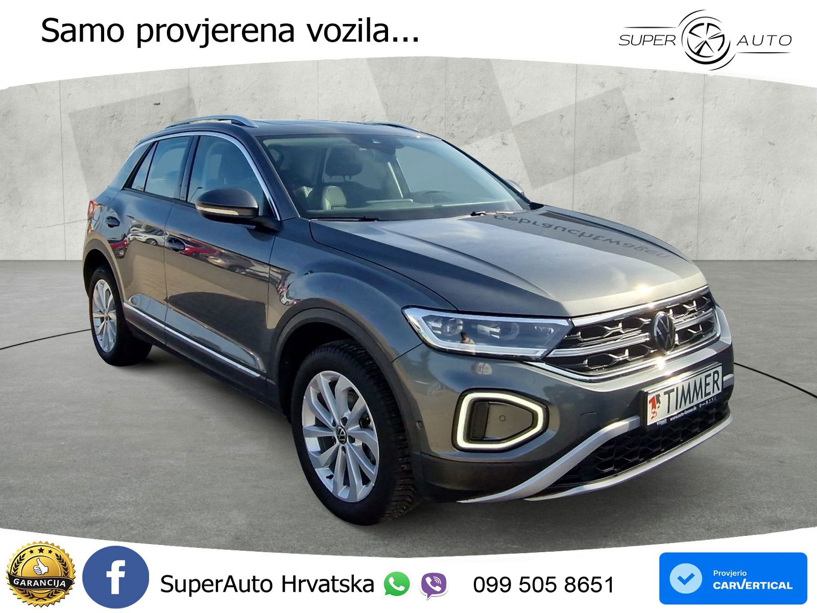 Volkswagen T-Roc I 1.5 TSI (150 KS) DSG MATRIX+GR SJED+KAM