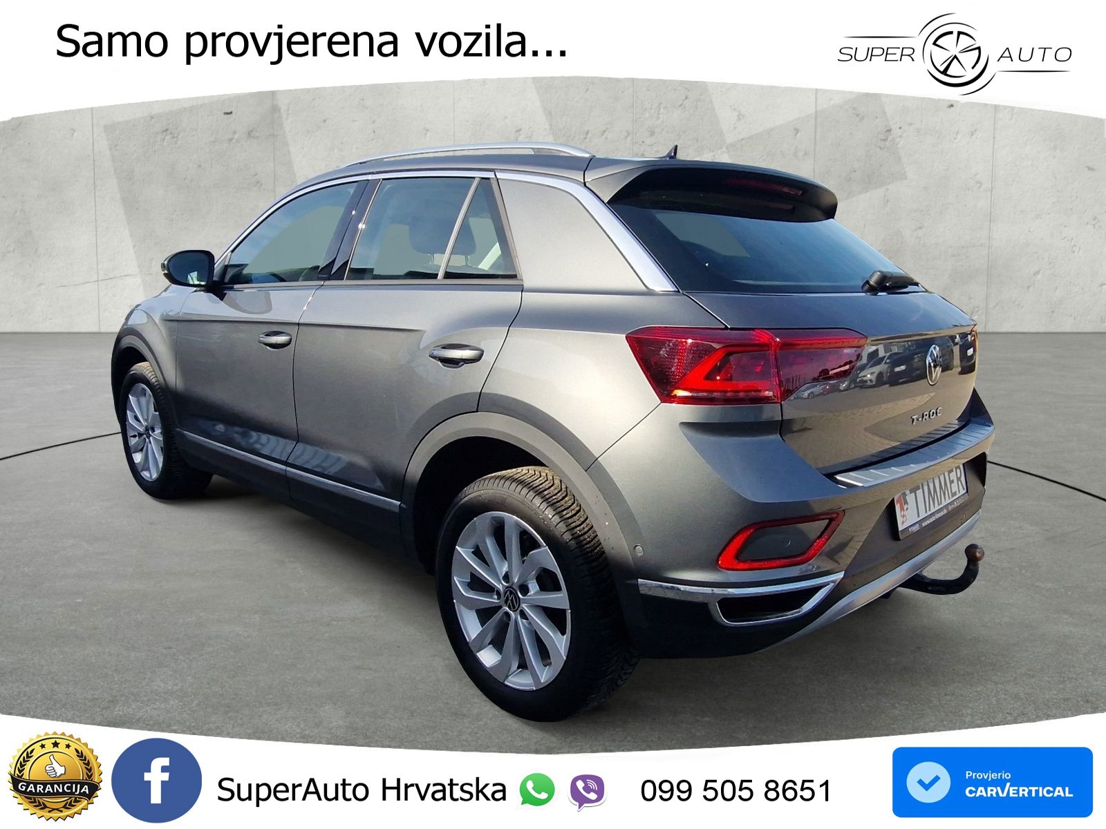 Volkswagen T-Roc I 1.5 TSI (150 KS) DSG MATRIX+GR SJED+KAM