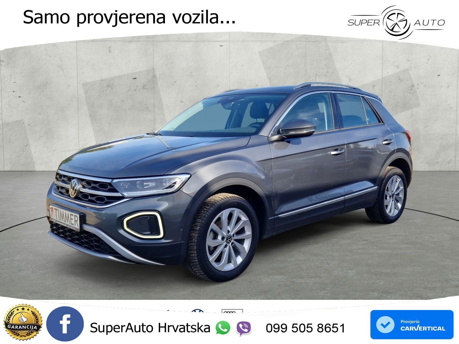 Volkswagen T-Roc I 1.5 TSI (150 KS) DSG MATRIX+GR SJED+KAM