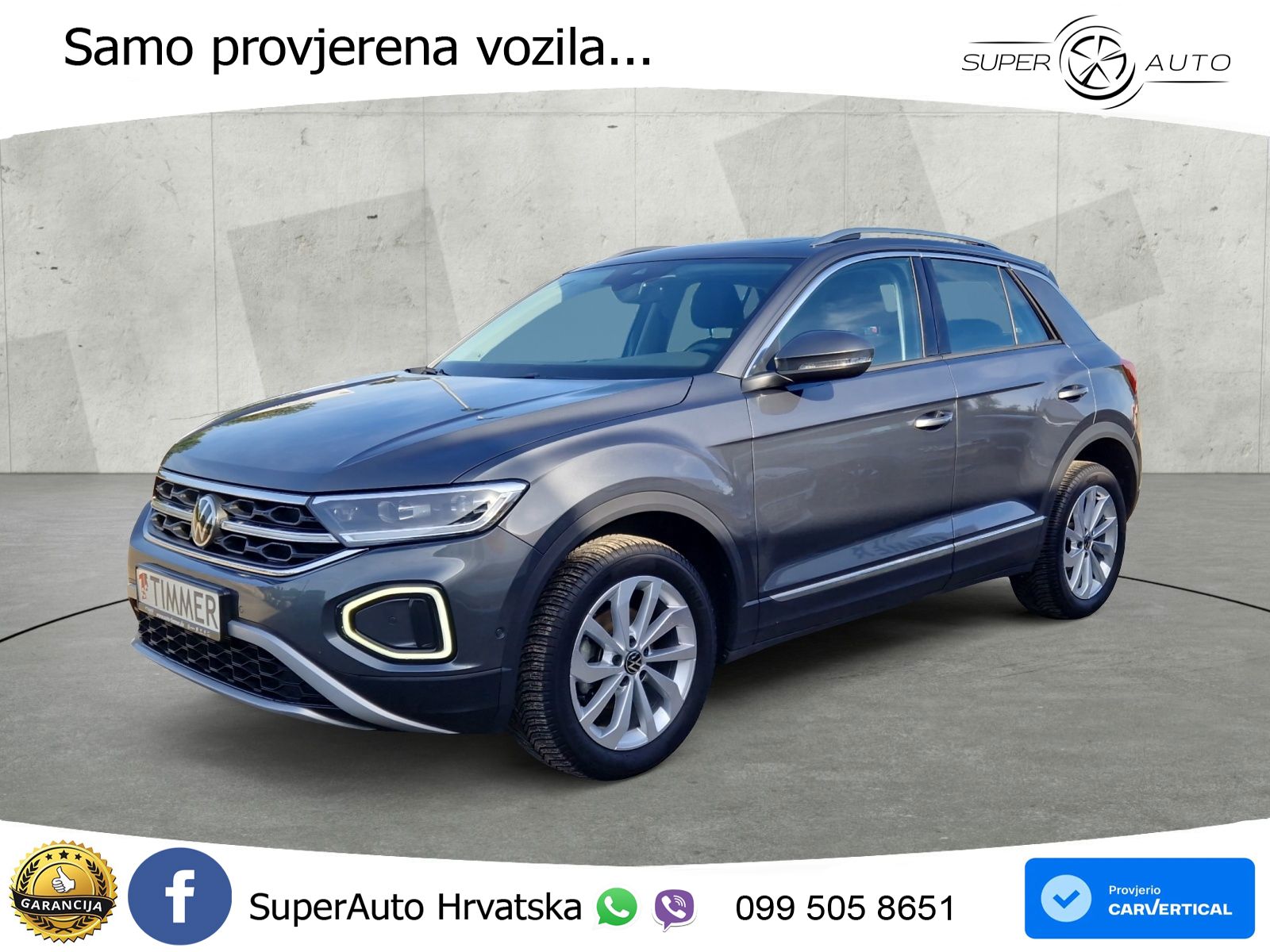 Volkswagen T-Roc I 1.5 TSI (150 KS) DSG MATRIX+GR SJED+KAM