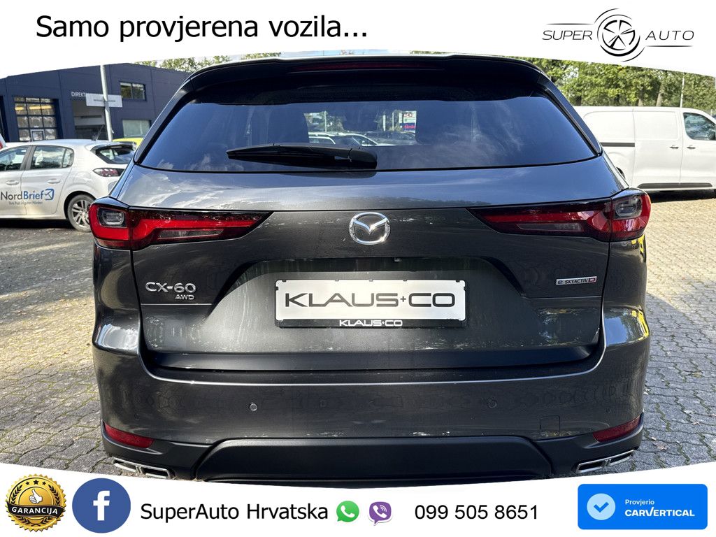 Mazda CX-60 3.3 e-Skyactiv D (254 KS) AWD Automatic LED+GR SJED+ACC