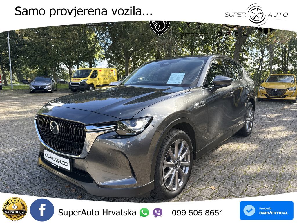 Mazda CX-60 3.3 e-Skyactiv D (254 KS) AWD Automatic LED+GR SJED+ACC