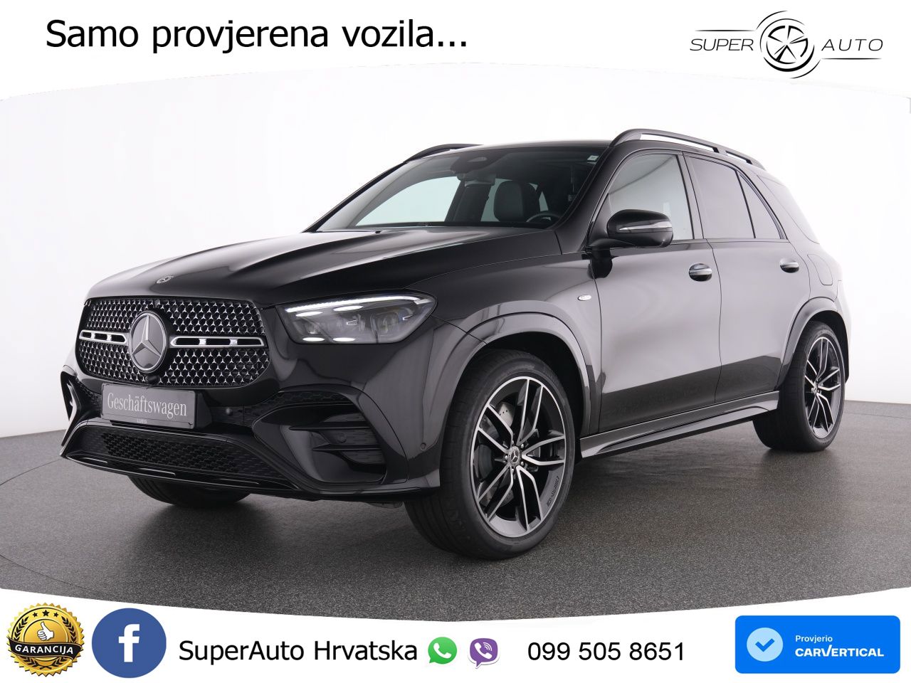 Mercedes GLE 400e (381 KS) 4MATIC 9G-TRONIC AMG ZRAČNI+ACC+GR SJED+360+PANO