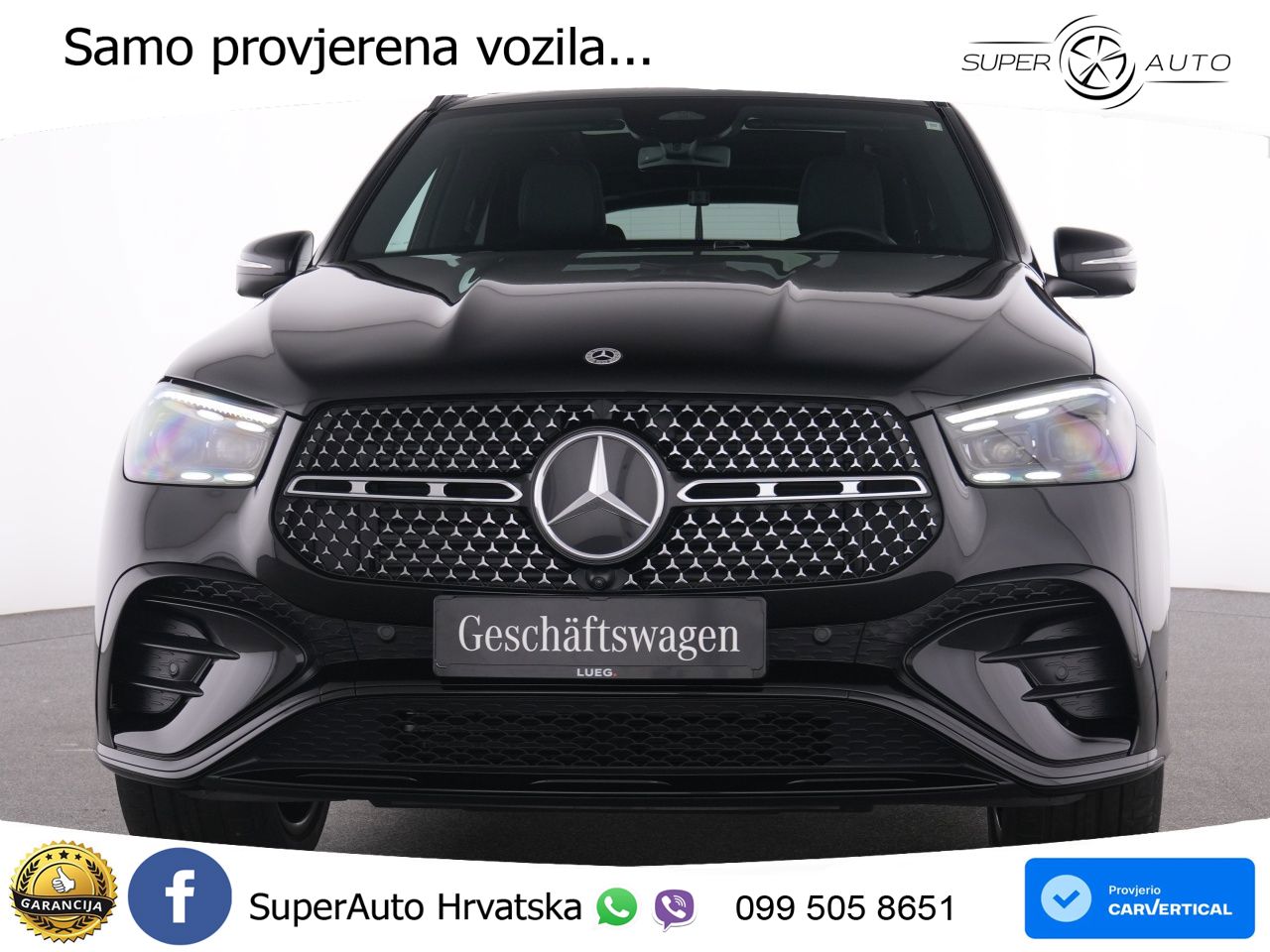 Mercedes GLE 400e (381 KS) 4MATIC 9G-TRONIC AMG ZRAČNI+ACC+GR SJED+360+PANO