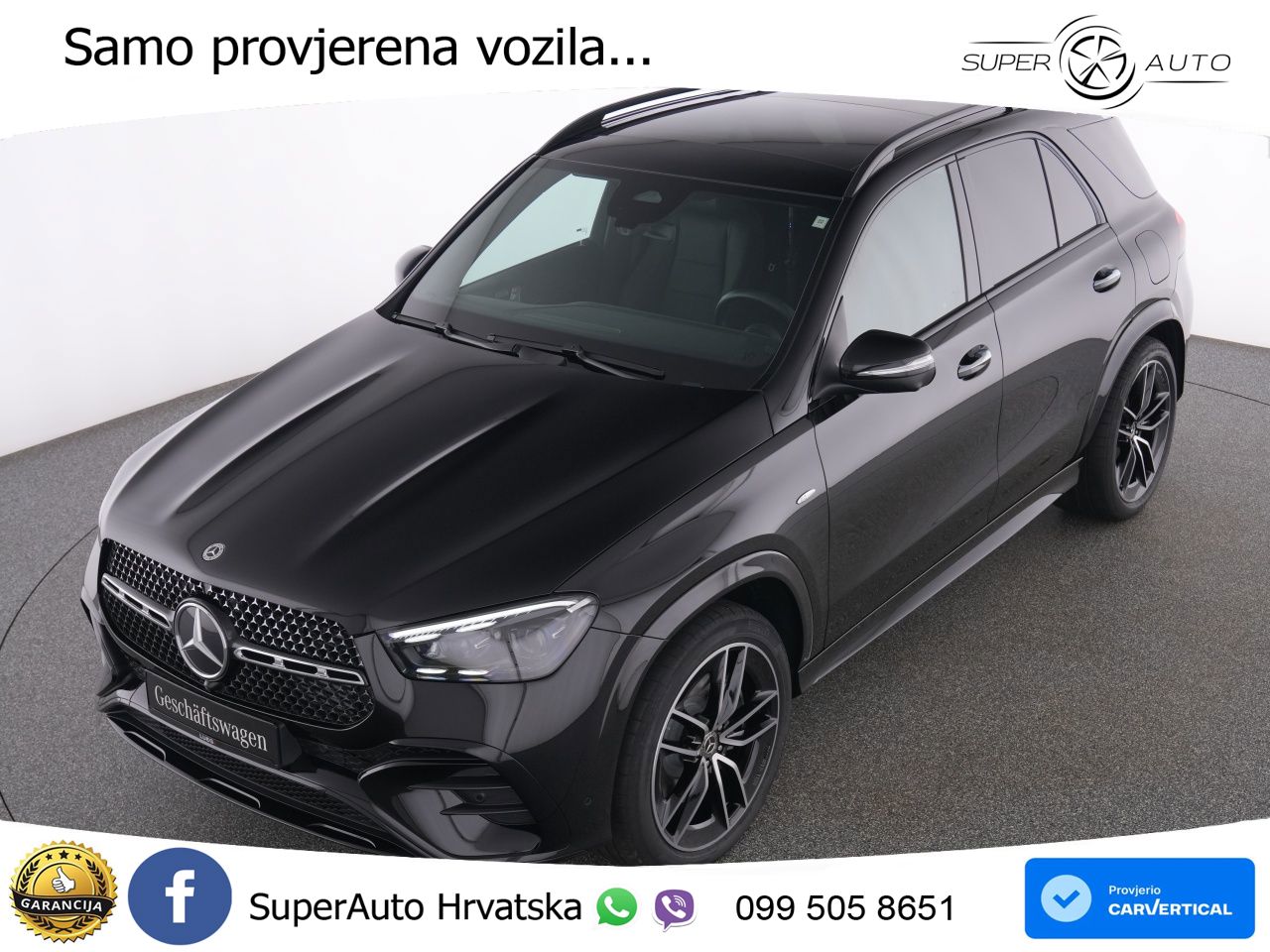Mercedes GLE 400e (381 KS) 4MATIC 9G-TRONIC AMG ZRAČNI+ACC+GR SJED+360+PANO