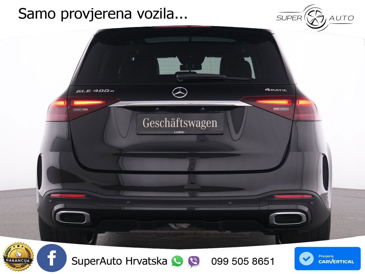 Mercedes GLE 400e (381 KS) 4MATIC 9G-TRONIC AMG ZRAČNI+ACC+GR SJED+360+PANO