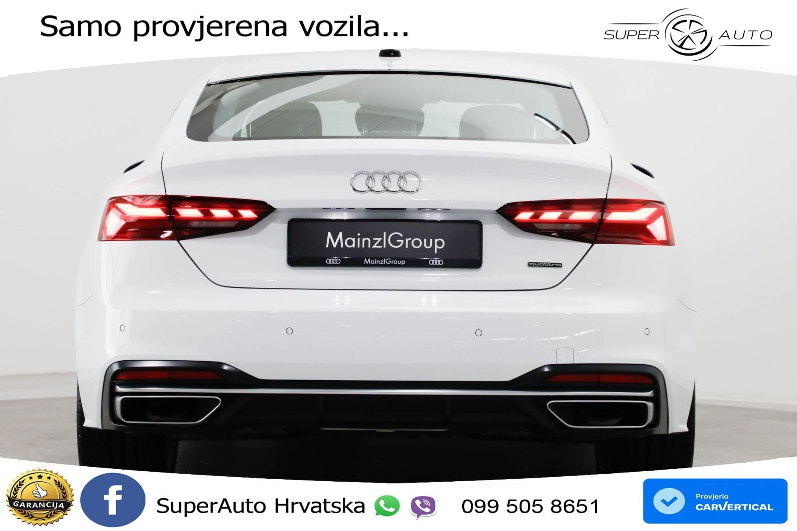 Audi A5 Sportback 45 TFSI (265 KS) quattro S tronic LED+GR SJED+ACC
