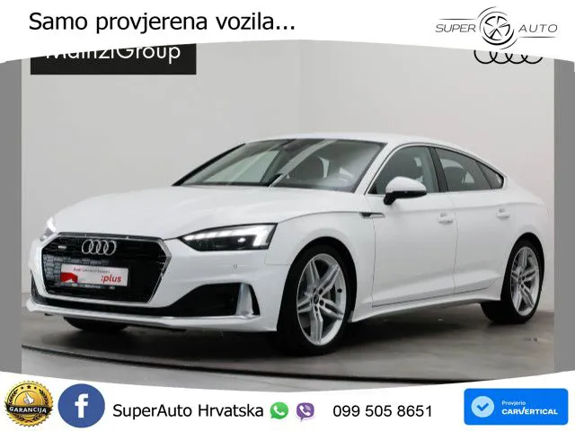 Audi A5 Sportback 45 TFSI (265 KS) quattro S tronic LED+GR SJED+ACC