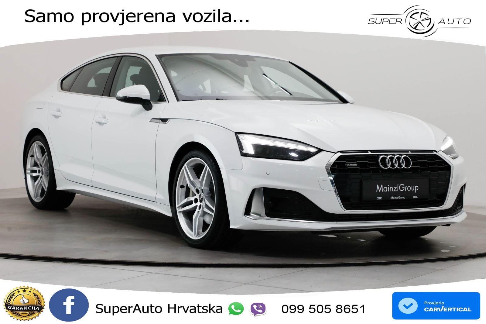 Audi A5 Sportback 45 TFSI (265 KS) quattro S tronic LED+GR SJED+ACC