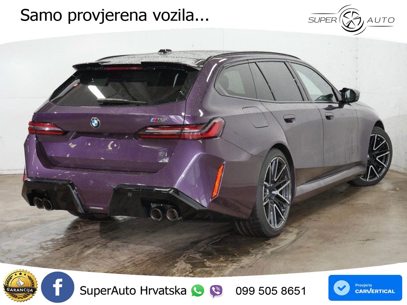 BMW M5 Touring 4.4 V8 (727 KS) xDrive Steptronic ACC+HEAD+4xGR SJED+360+PANO