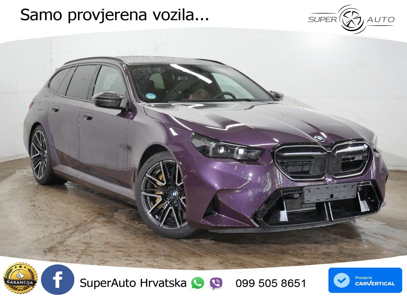 BMW M5 Touring 4.4 V8 (727 KS) xDrive Steptronic ACC+HEAD+4xGR SJED+360+PANO