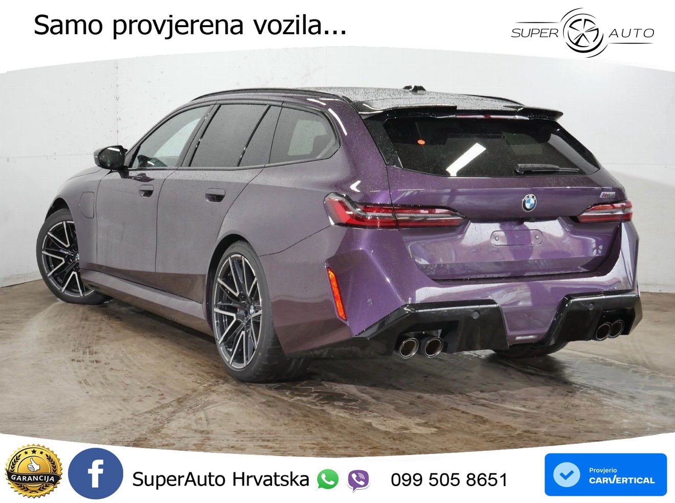 BMW M5 Touring 4.4 V8 (727 KS) xDrive Steptronic ACC+HEAD+4xGR SJED+360+PANO